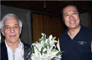 Karl with Vladimir Ashkenazy(Conductor)
